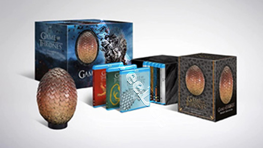 Game of Thrones |Complete Series with Dragon Egg | Game of Thrones - Seasons One to Five  Blu-Ray